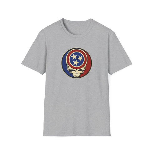 Grateful Dead - Tennessee State Flag Stealie Grateful Dead T-Shirt - StealieShop